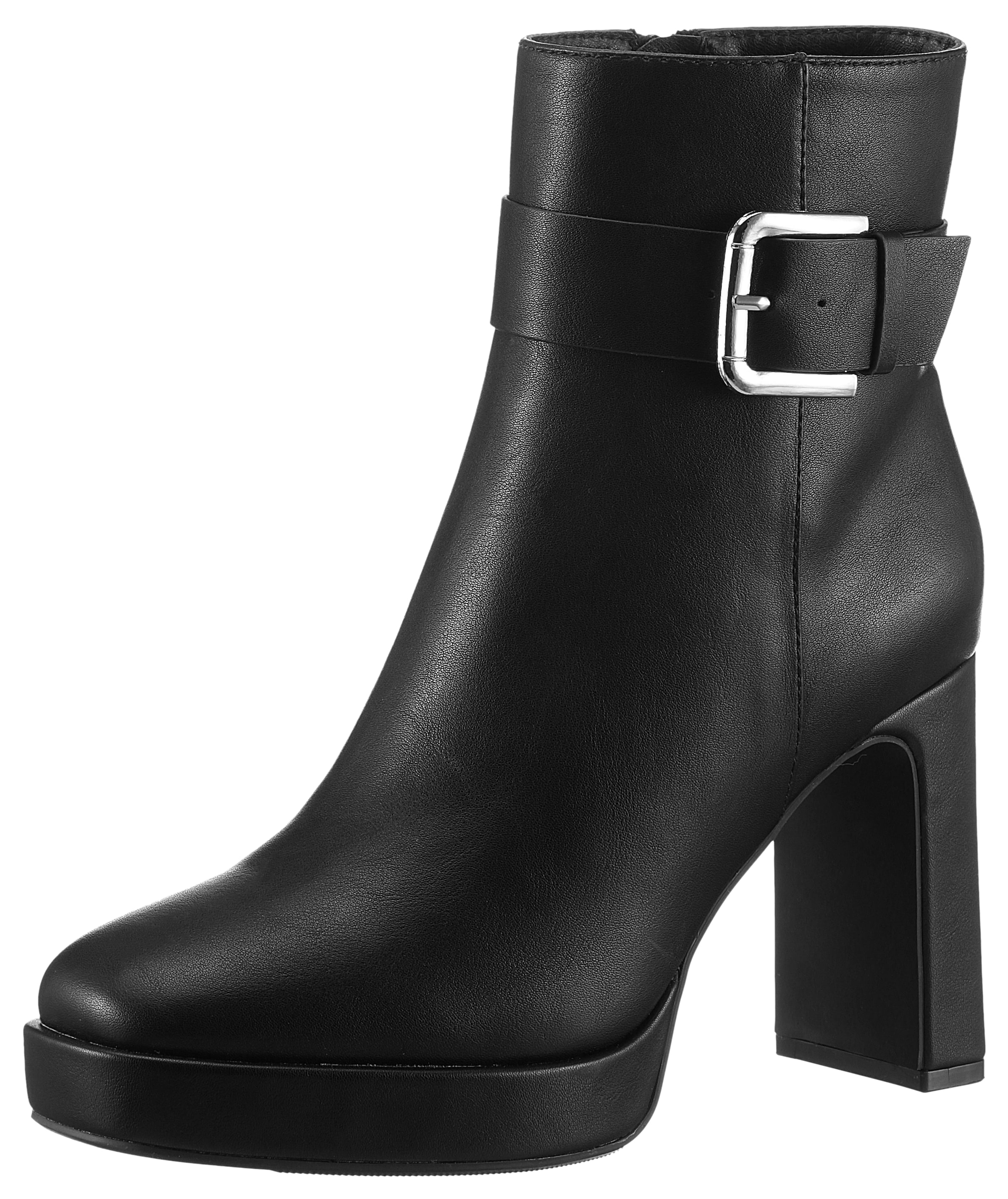 Aniston Ankle Boots in Black: front