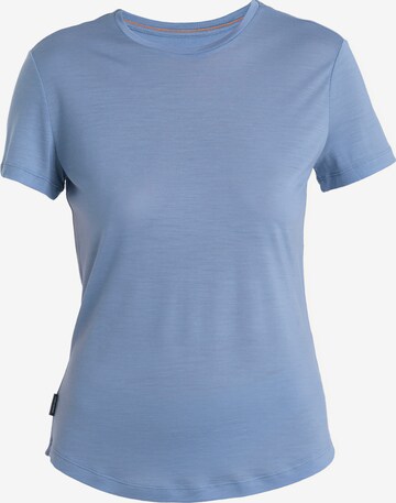 ICEBREAKER Performance Shirt 'Cool-Lite Sphere III' in Blue: front