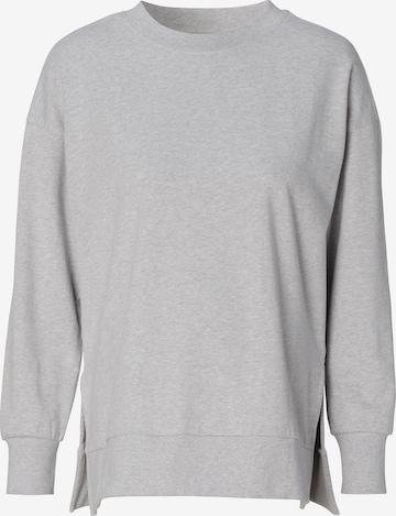 Noppies Umstandspullover mit Stillfunktion ' Pepe ' in Grau: Vorderseite