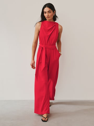 Combinaison Next en rouge : devant