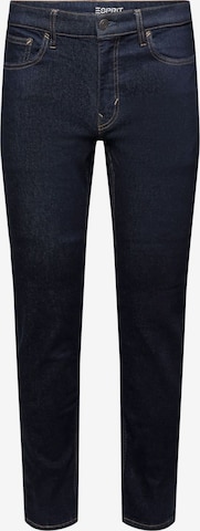 ESPRIT Slimfit Jeans in Blauw: voorkant