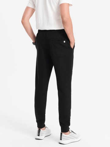 Ombre Tapered Broek 'PASK-0129' in Zwart