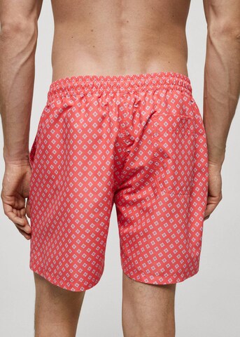 MANGO MAN Swim Trunks in Red