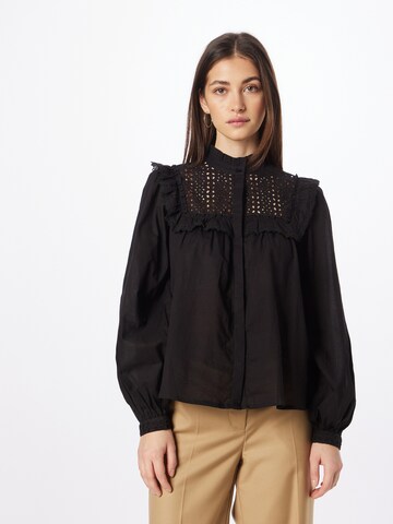 Sofie Schnoor Blouse in Zwart: voorkant