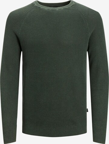 Pull-over 'Matt' JACK & JONES en vert : devant