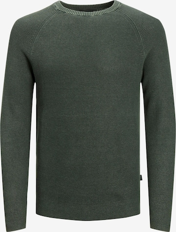 Pulover 'Matt' de la JACK & JONES pe verde: față