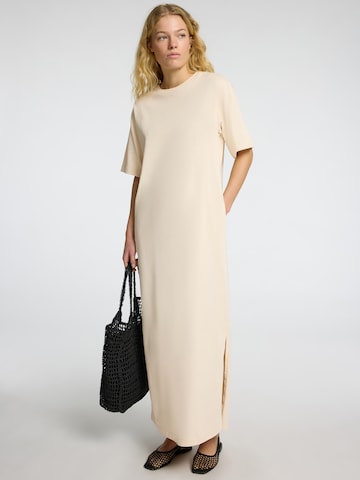 SELECTED FEMME Dress 'SLFESSENTIAL' in Beige