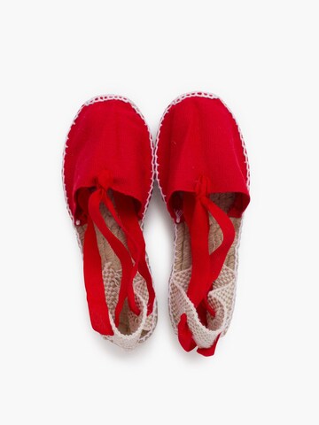 Sandales Pisamonas en rouge