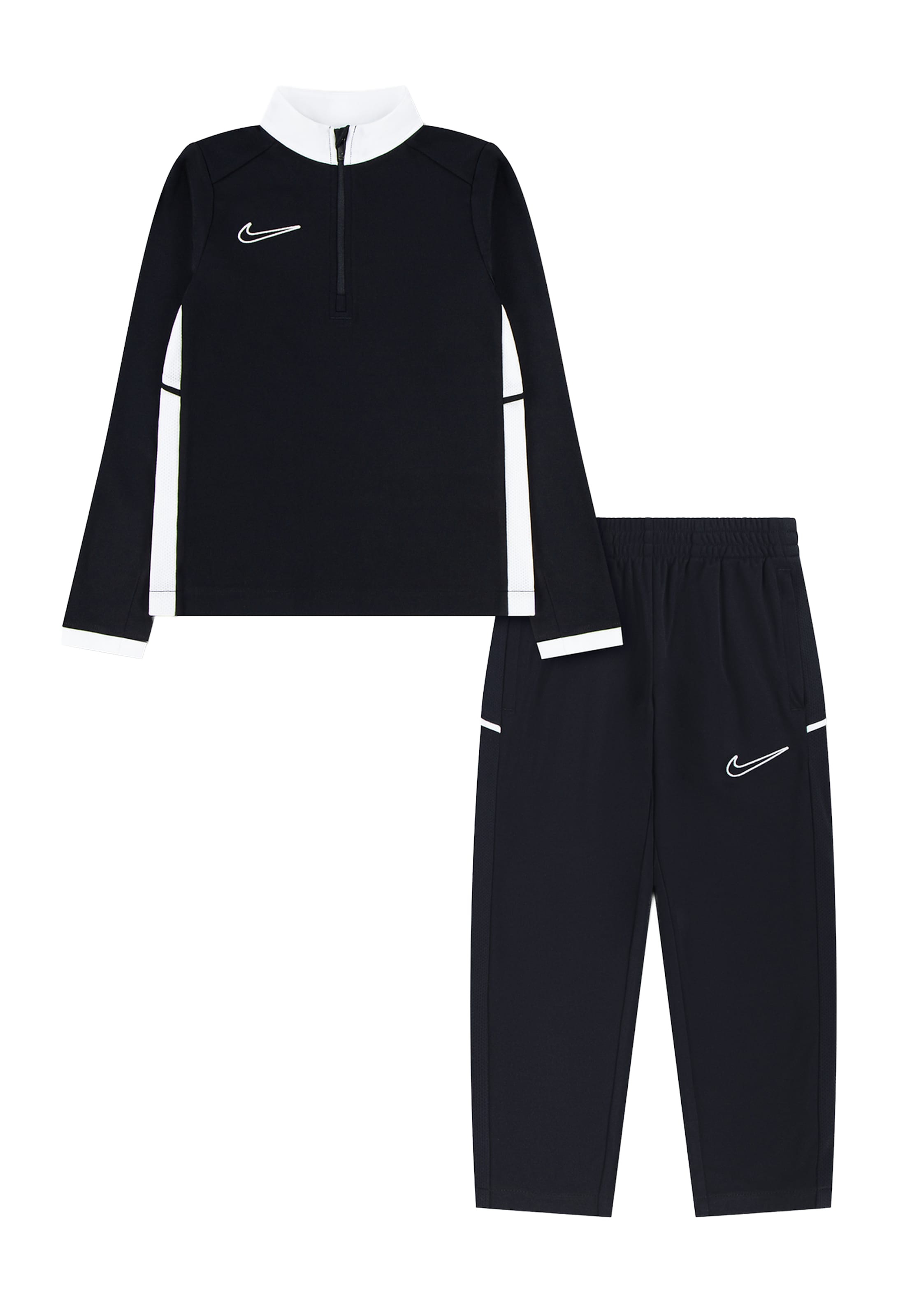 Nike SportswearJogging komplet 'ACADEMY' - crna boja: prednji dio