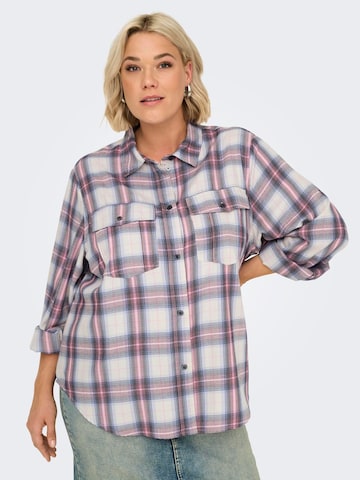 ONLY Carmakoma Blouse 'ONLCARABBIE' in White