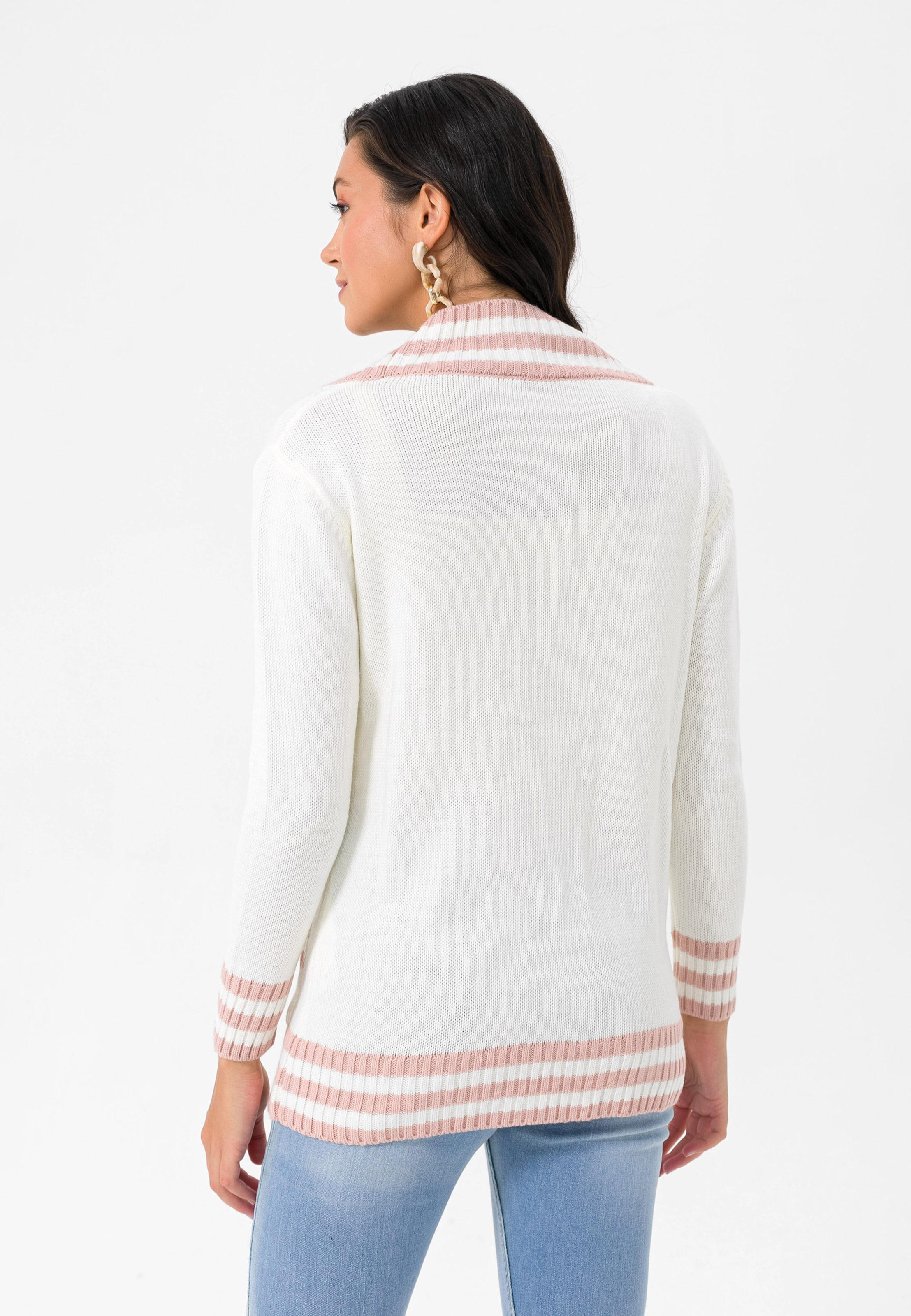 Felix Hardy Kardigan – bílá