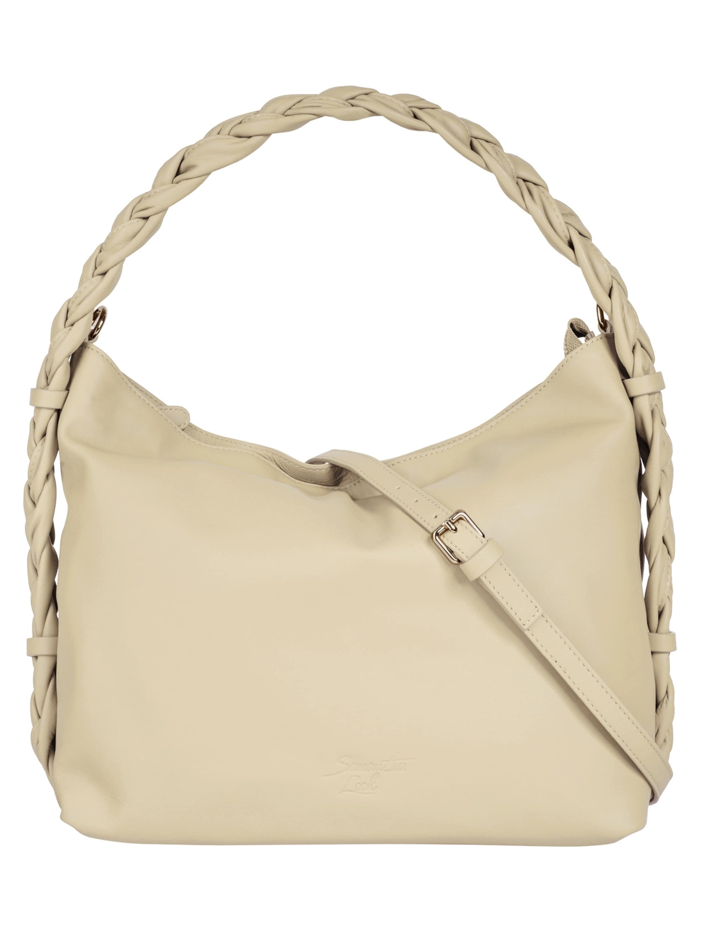 Sac à bandoulière Samantha Look en beige : devant