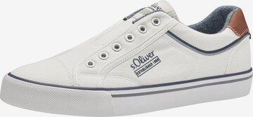 s.Oliver Slip-ons in Wit: voorkant