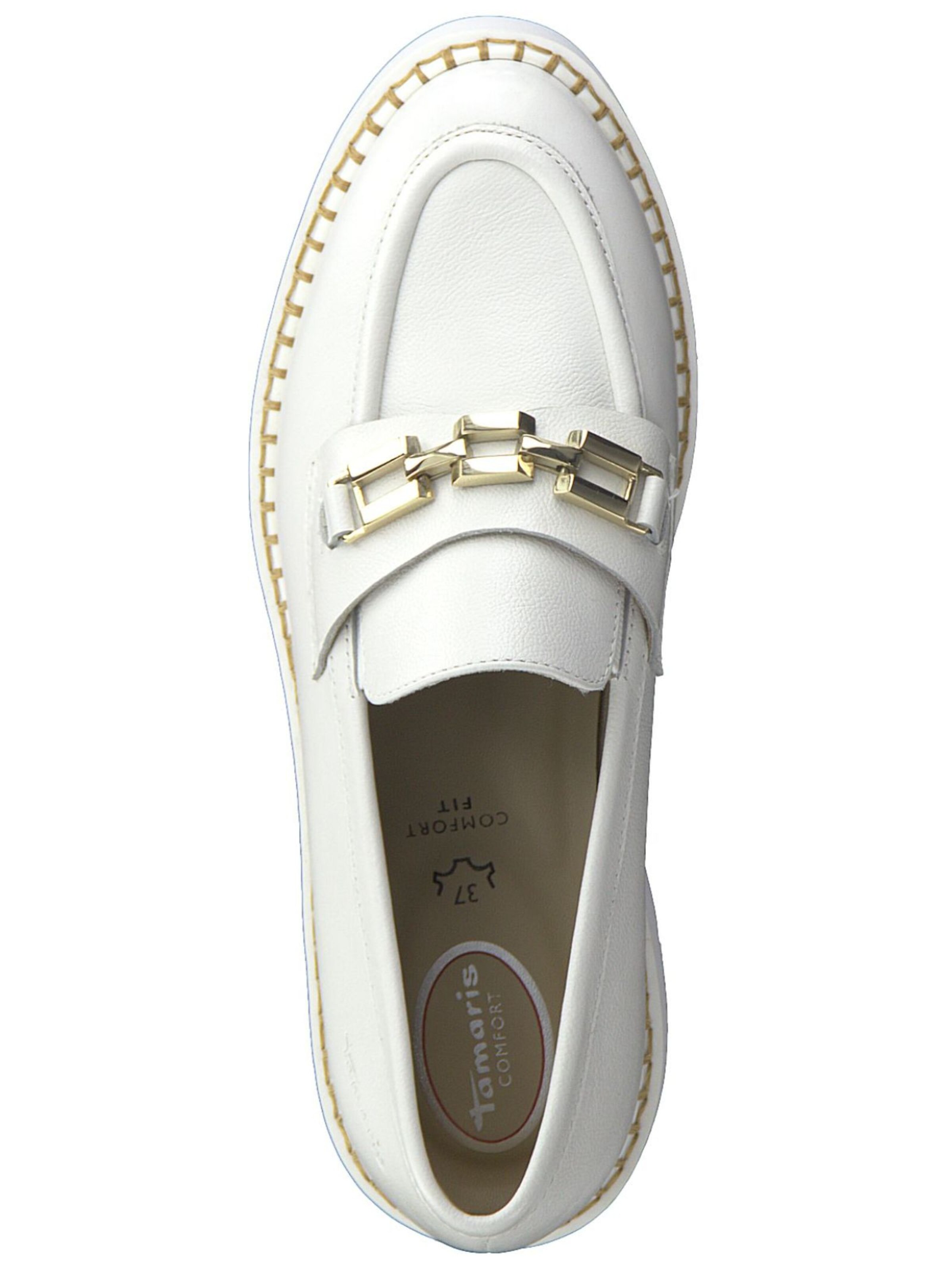 Chaussure basse Tamaris en blanc