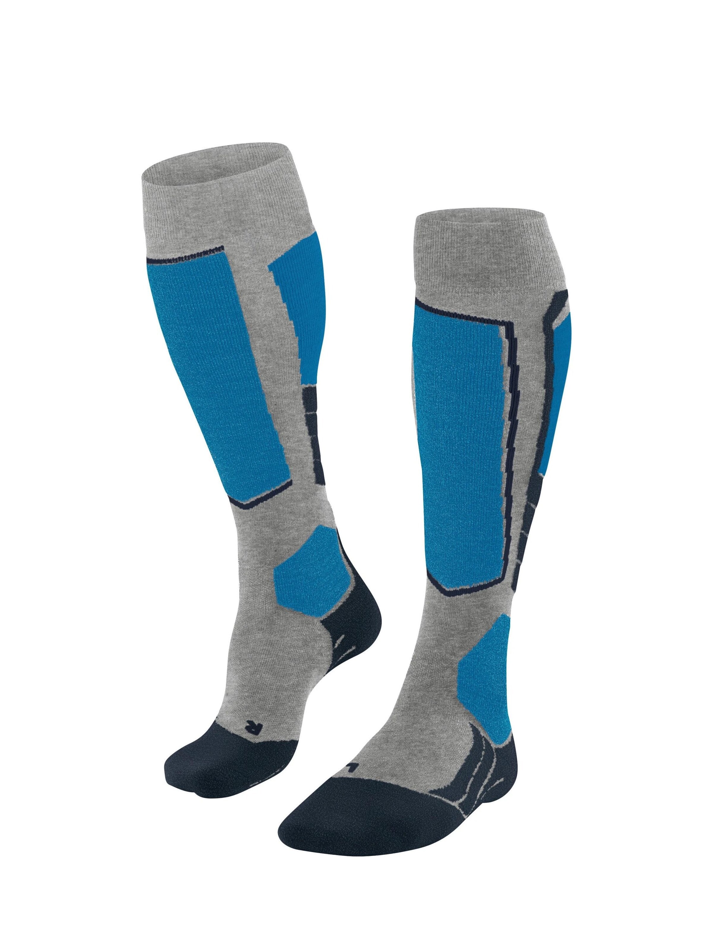 FALKE Athletic Socks 'SK2 Intermediate Vegan' in Grey: front
