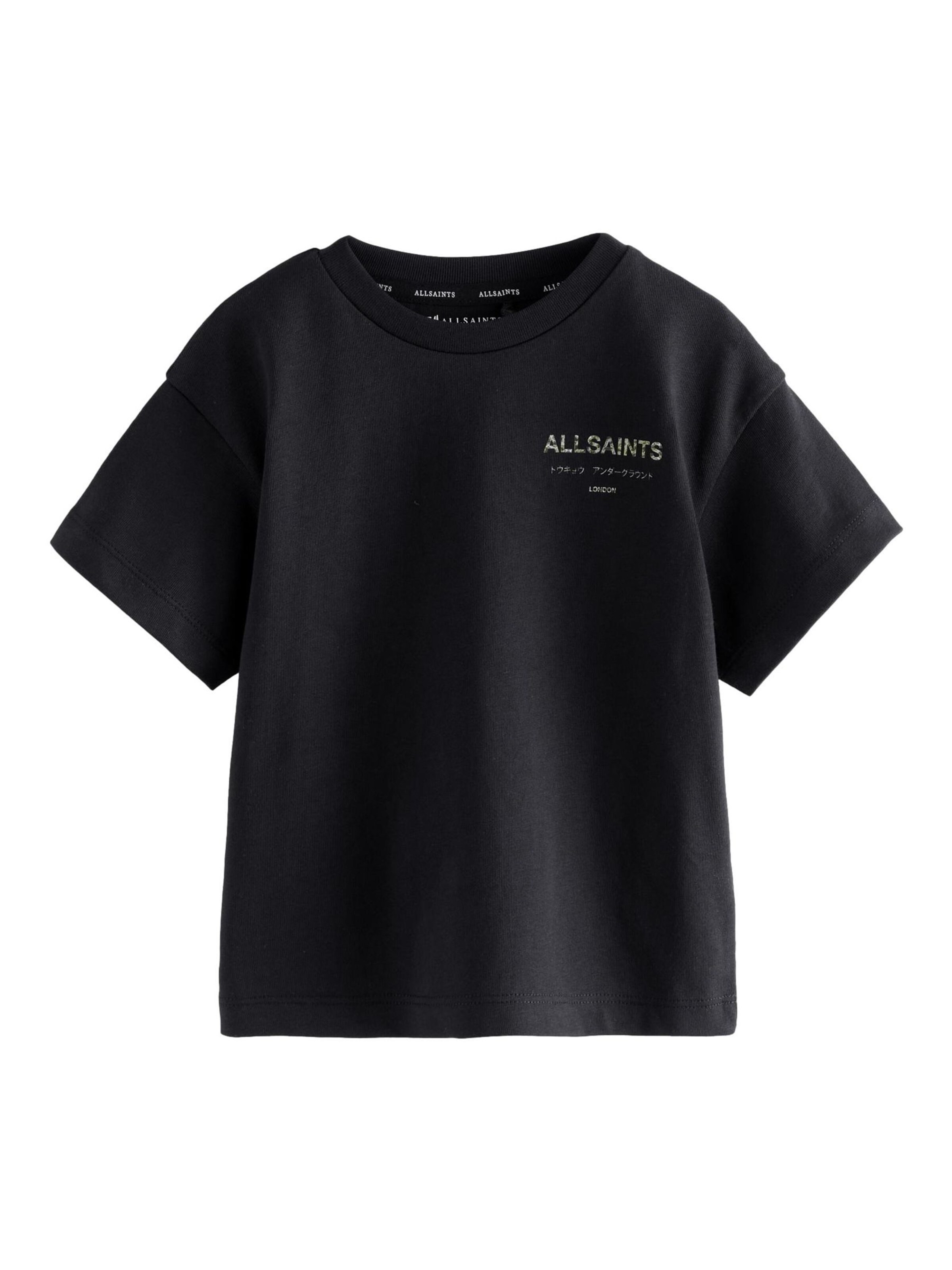 smALLSAINTS Футболка 'Underground' в Черный: спереди
