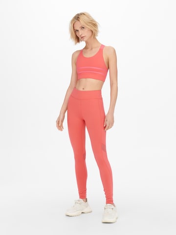 ONLY PLAY Bralette Sports Bra 'Camp' in Red