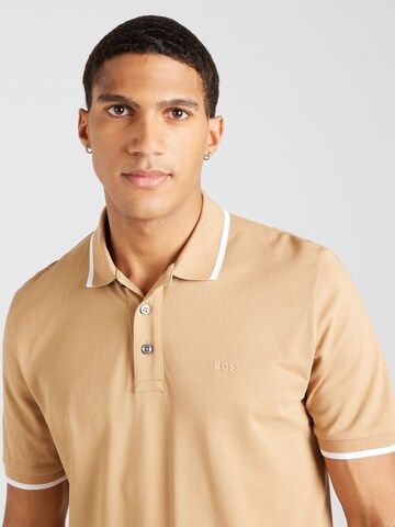 T-Shirt 'Parlay' BOSS en beige