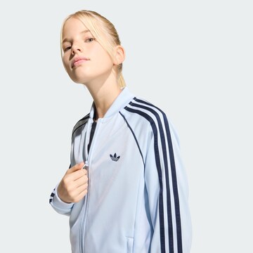 ADIDAS ORIGINALS Sweat jacket 'SUPERSTAR TRACK TOP' in Blue