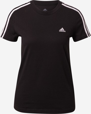 Tricou 'Essentials' de la ADIDAS SPORTSWEAR pe negru: față