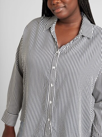 juoda Vero Moda Curve Palaidinė 'VMBumpy'