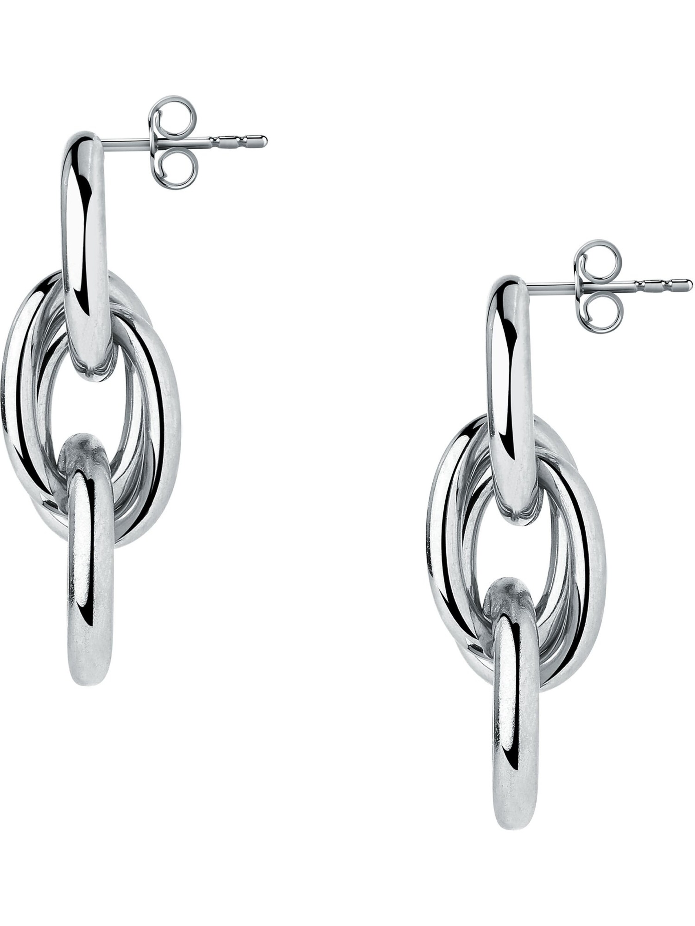 CHRIST Earrings in Silver