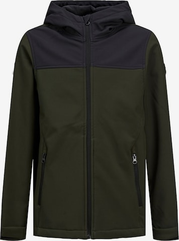 Jack & Jones Junior Between-Season Jacket in Green: front