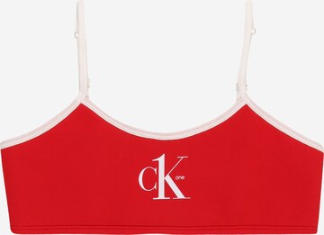 Calvin Klein Underwear Bra in Red: front