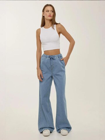 Wide leg Jeans di Hiccup in blu