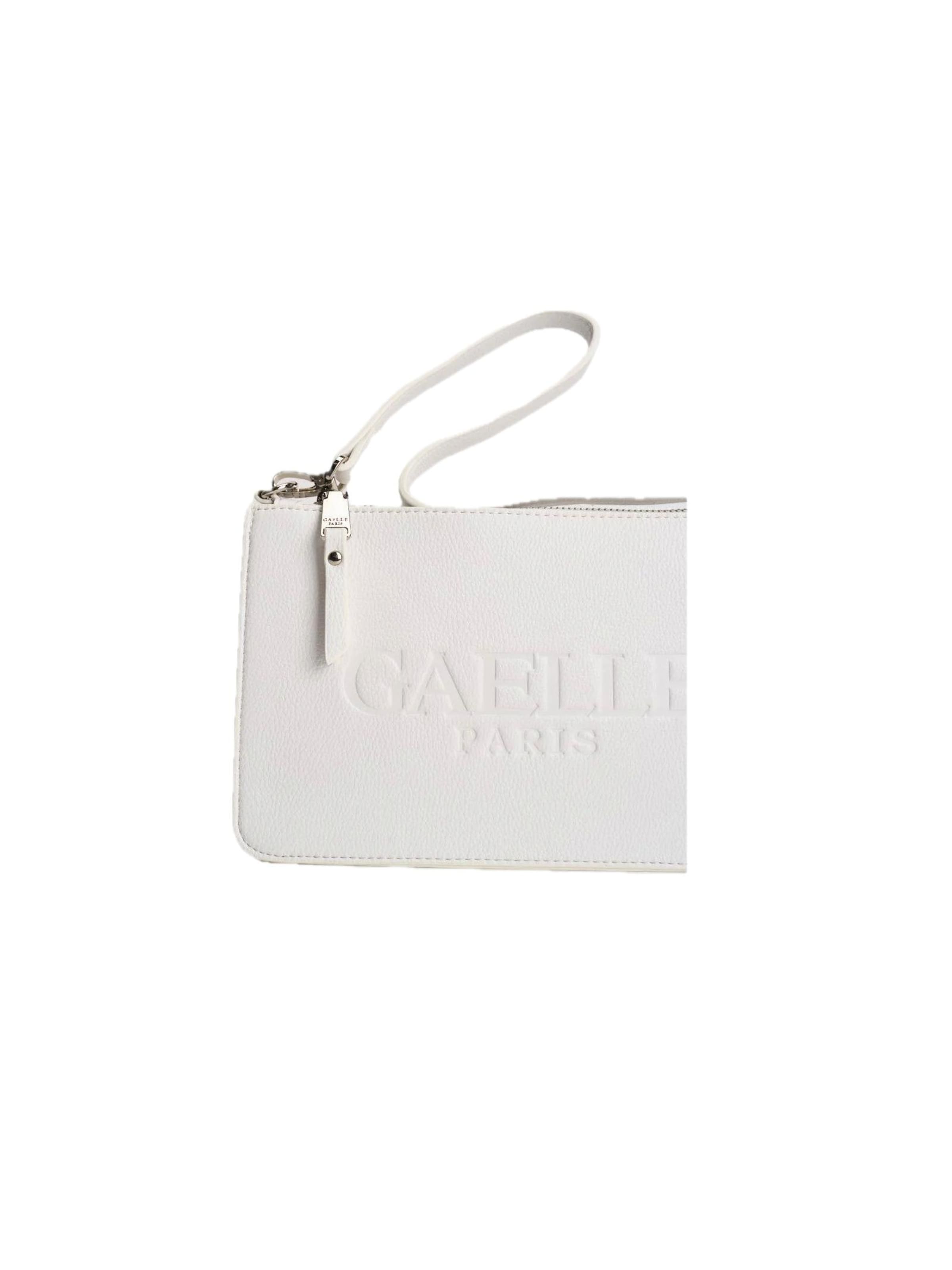 Borsa a spalla 'GAACW03093' di Gaelle Paris in bianco