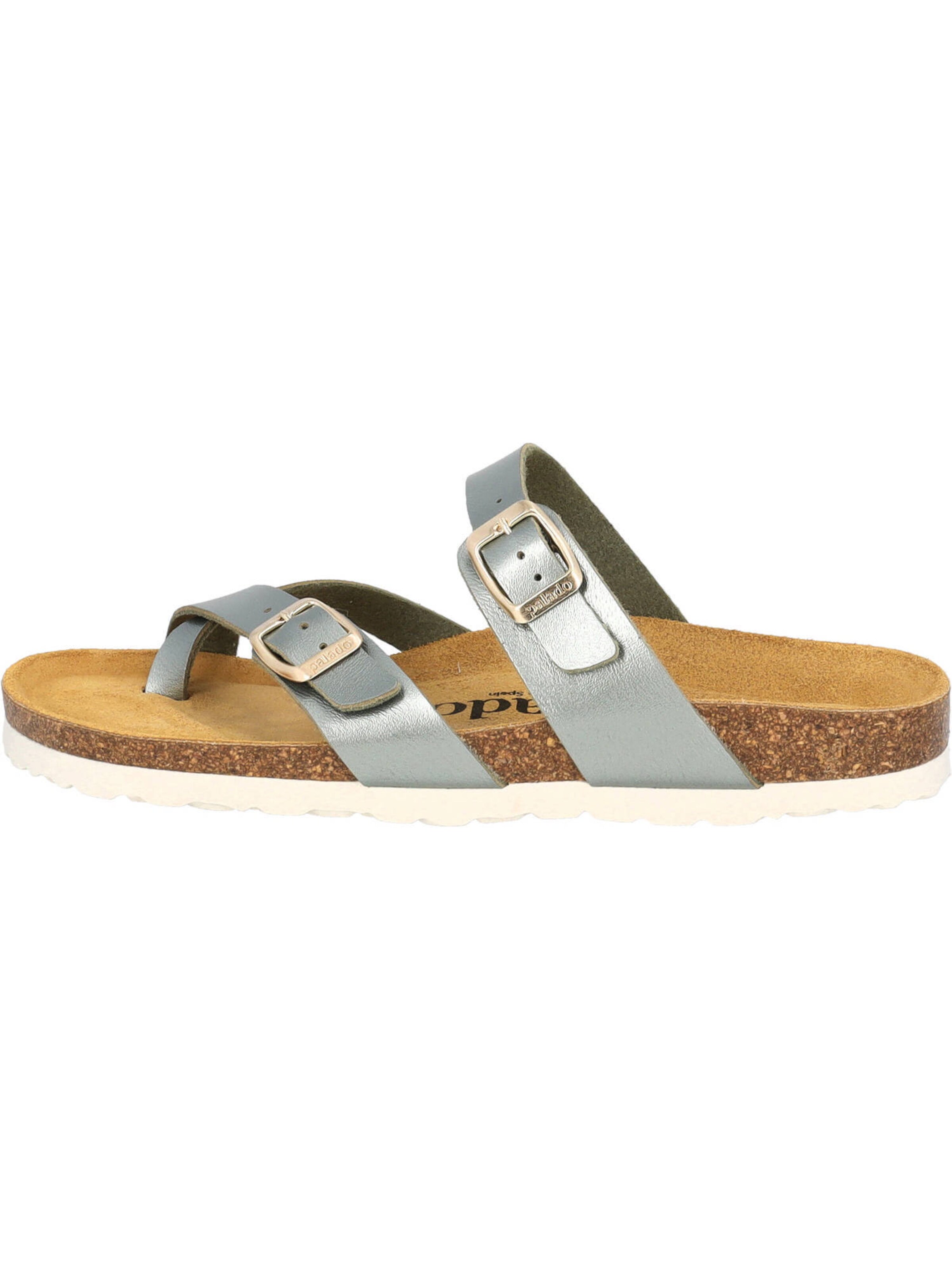 Palado Ujjelválasztó-pántos szandál 'Cres' - zöld: elől