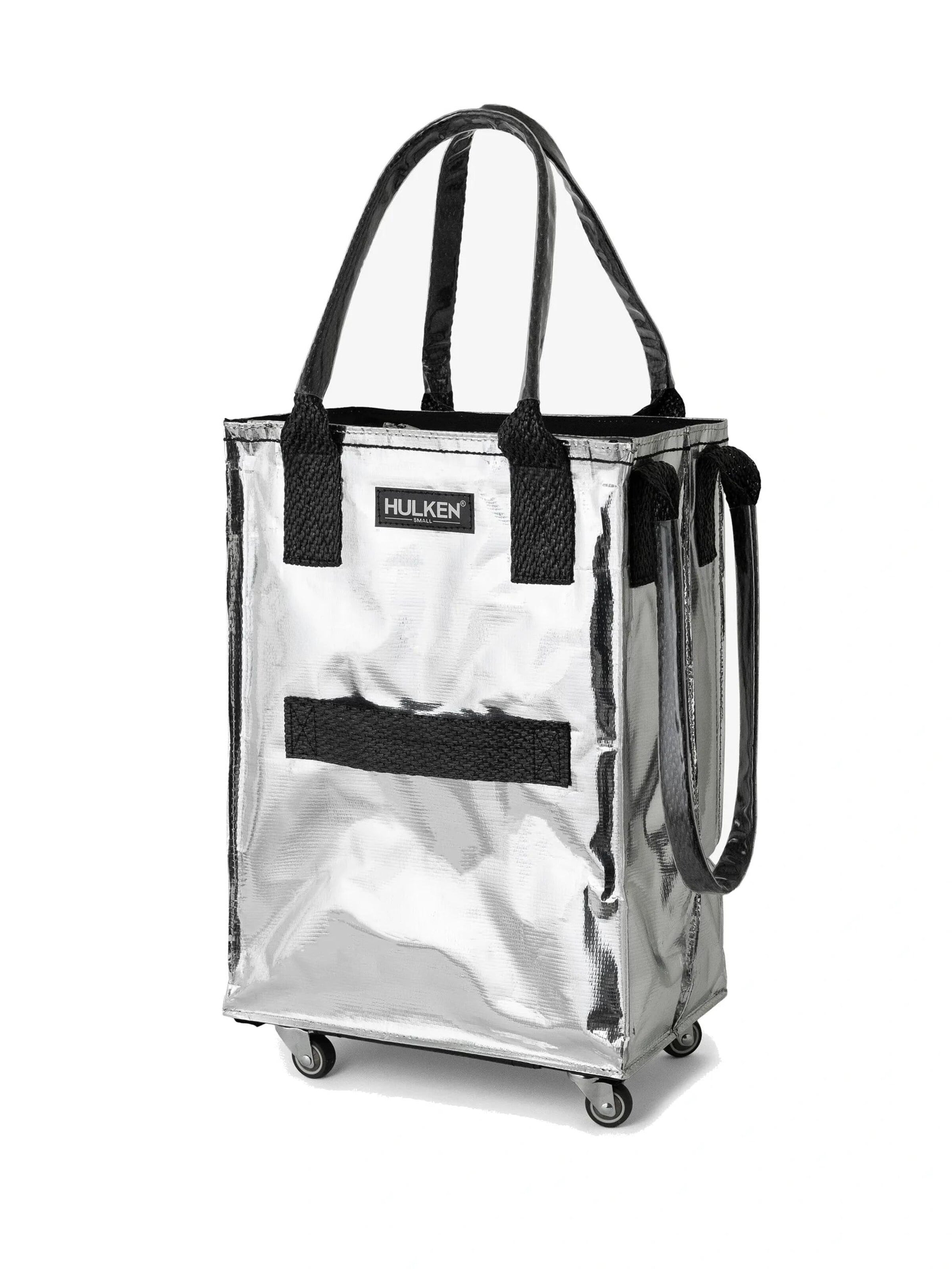 HULKEN Shopper 'Hulken Rolling Tote'‌‌‌‌‌‌‌‌ in Silber: Vorderseite