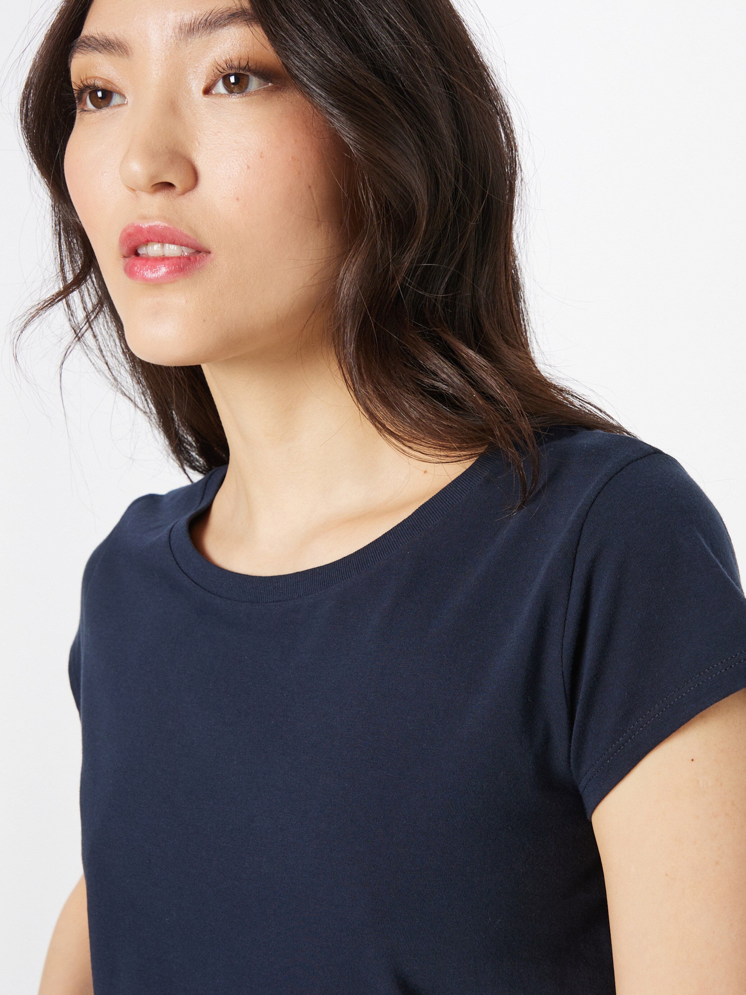 Frauen Shirts & Tops MADS NORGAARD COPENHAGEN T-Shirt 'Favorite Teasy' in Dunkelblau - RM55087