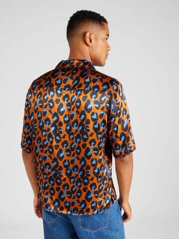 Studio Seidensticker Regular fit Button Up Shirt in Orange