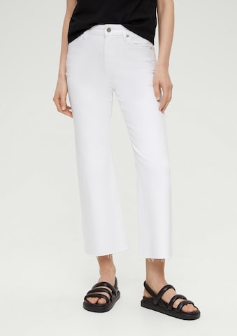 Bootcut Jean s.Oliver en blanc : devant