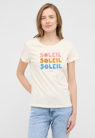 MUSTANG T-Shirt 'Alma' in Weiß: Vorderseite