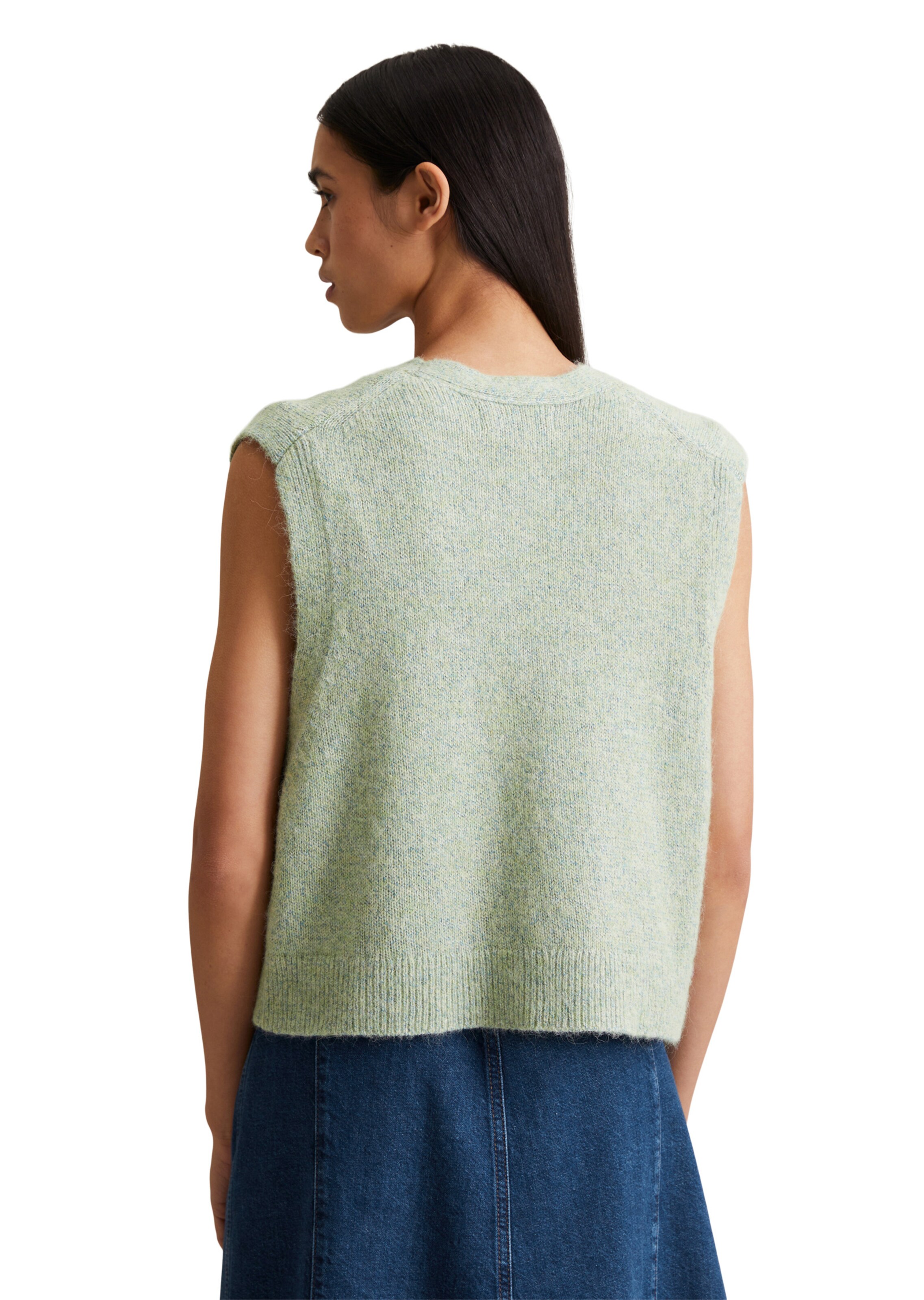 Marc O'Polo DENIM Strickweste in Grün