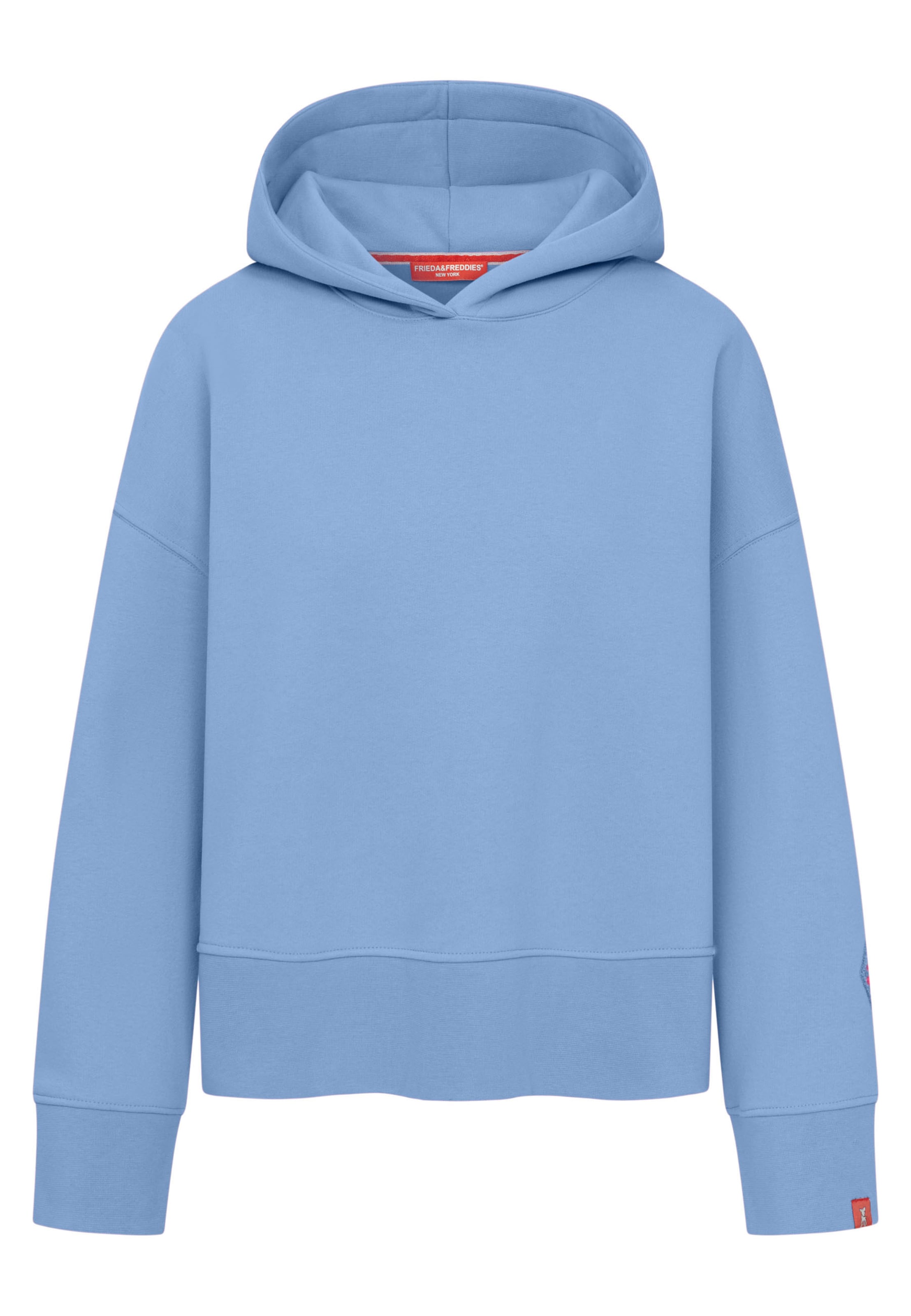 Frieda & Freddies Sweatshirt in XS in blau / pink, Produktansicht