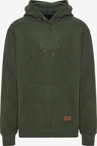 Funky Buddha Neulepaita värissä vihreä: etupuoli