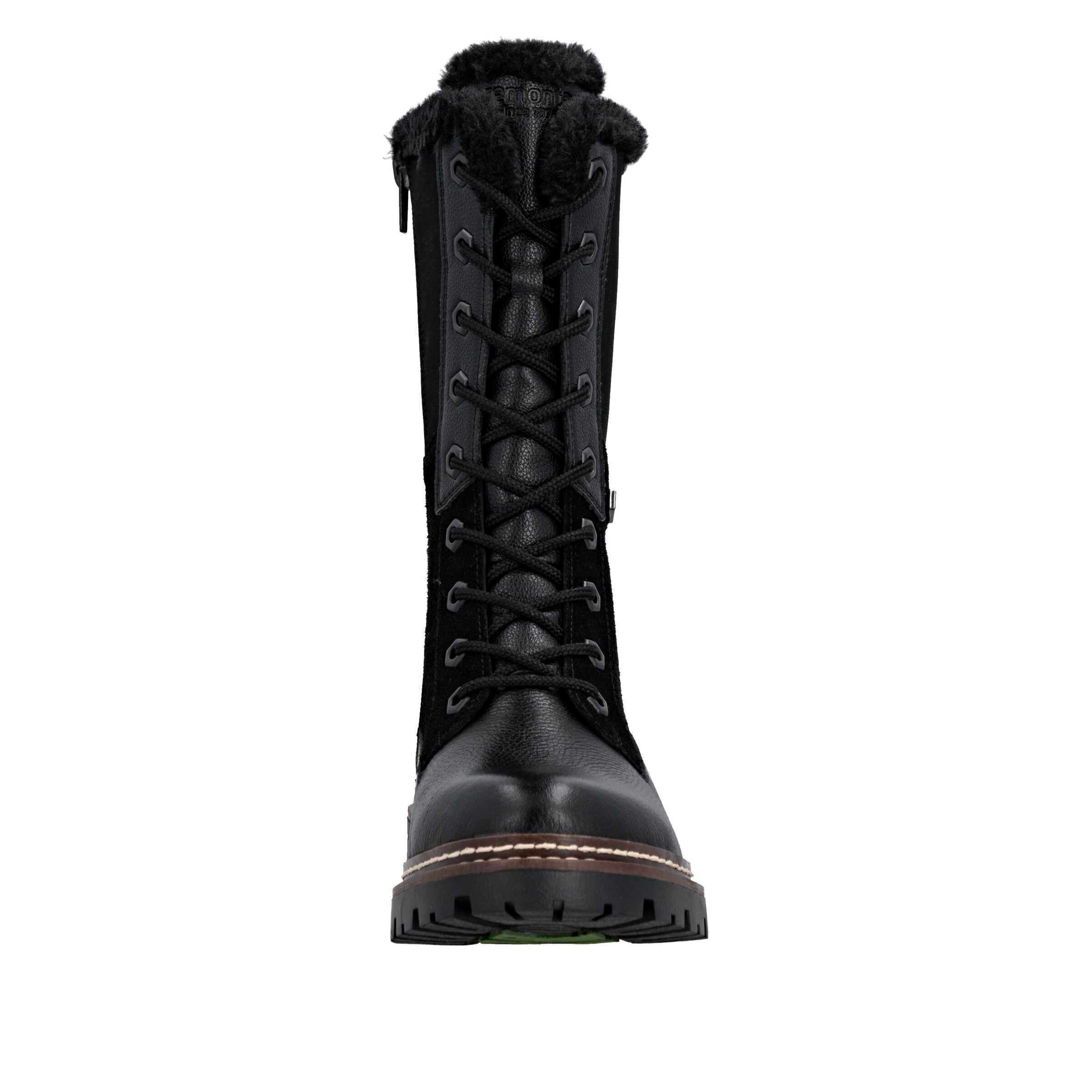 REMONTE Lace-Up Boots in Black