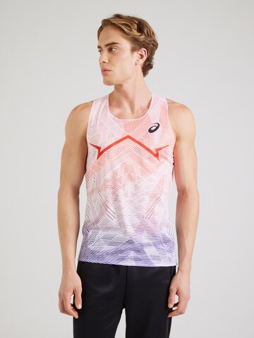 Tricou funcțional 'METASPEED' de la ASICS pe roșu: față