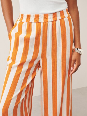 Next Wide leg Pants in Orange