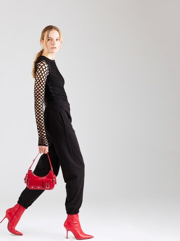 Effilé Pantalon iets frans en noir