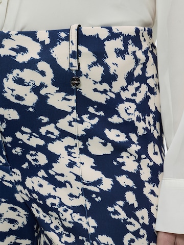 Marc Cain Skinny Hose in Blau