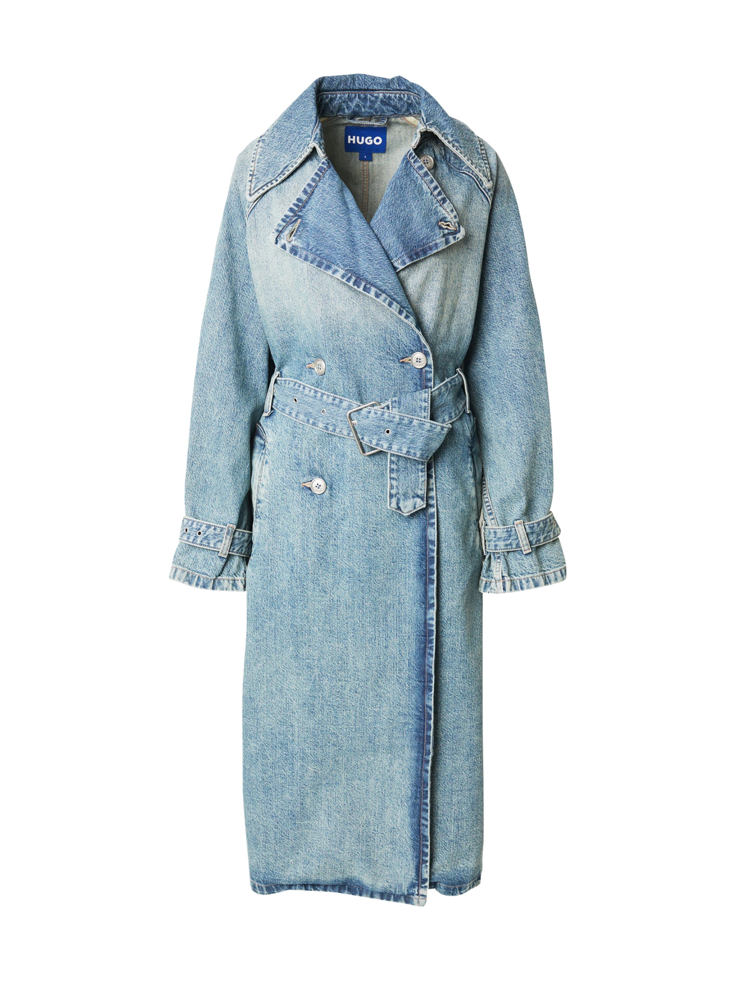 zils HUGO Starpsezonu mētelis 'Garena_2_B': no priekšpuses