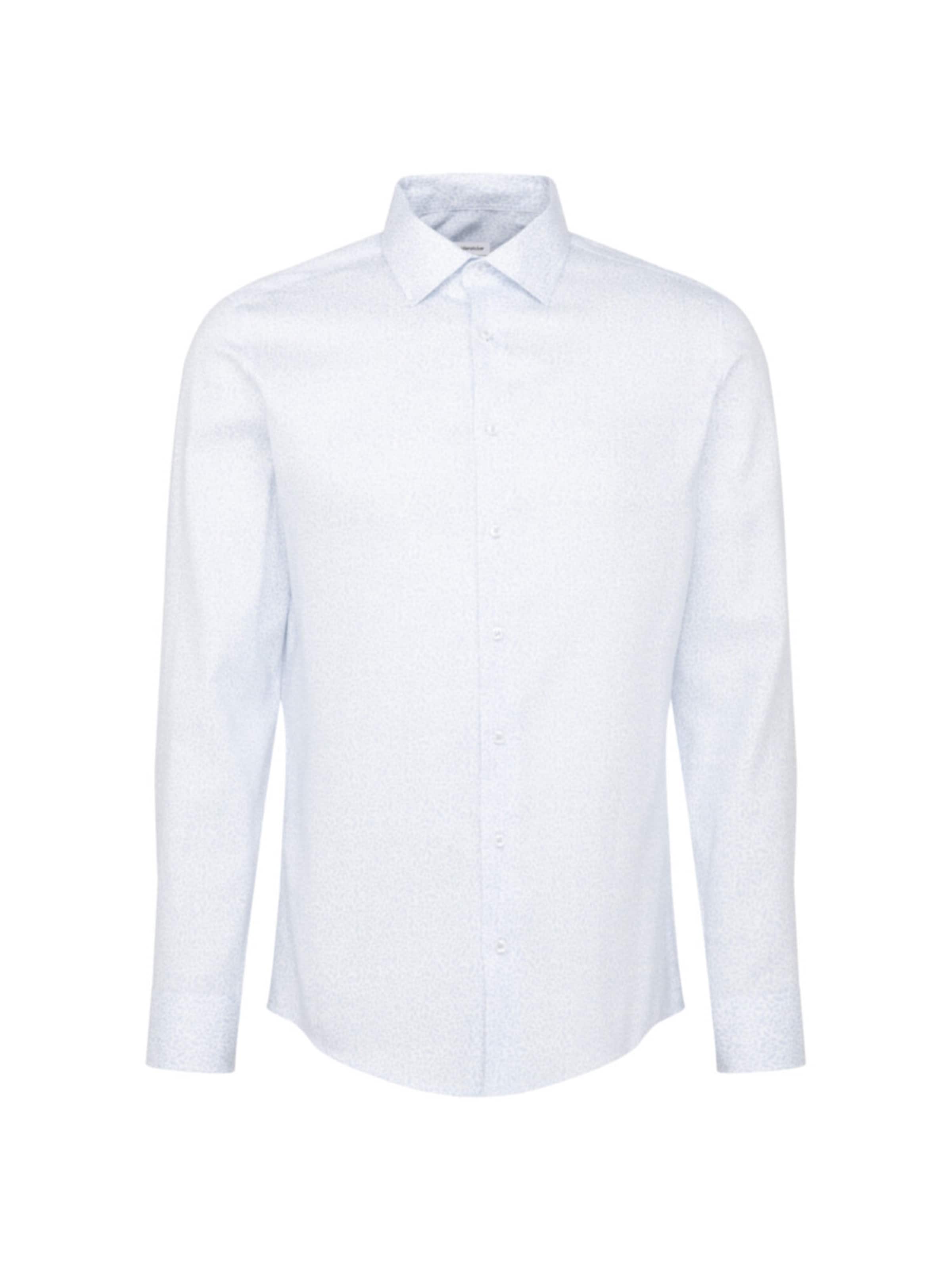 SEIDENSTICKER Слим Деловая рубашка в Синий: спереди