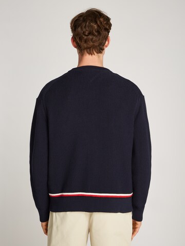 TOMMY HILFIGER Вязаная кофта в Синий