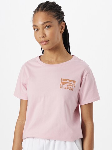 BILLABONG Performance Shirt 'Adiv' in Pink: front