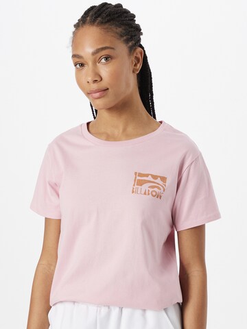 BILLABONG Sportshirt 'Adiv' in Pink: predná strana