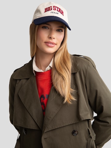 Manteau mi-saison 'Sigreena' BIG STAR en vert